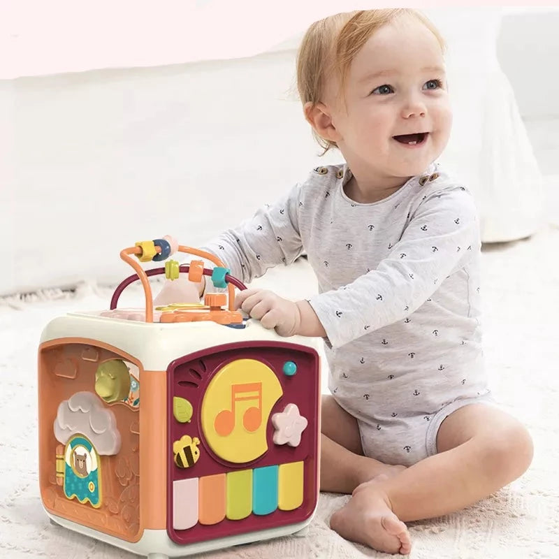 7 in 1 Educational Shape Sorter Musical Toy