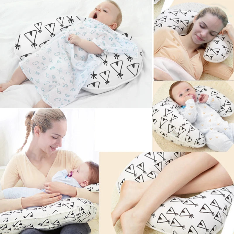 2Pcs Baby U-Shaped Nursing Feeding Pillow