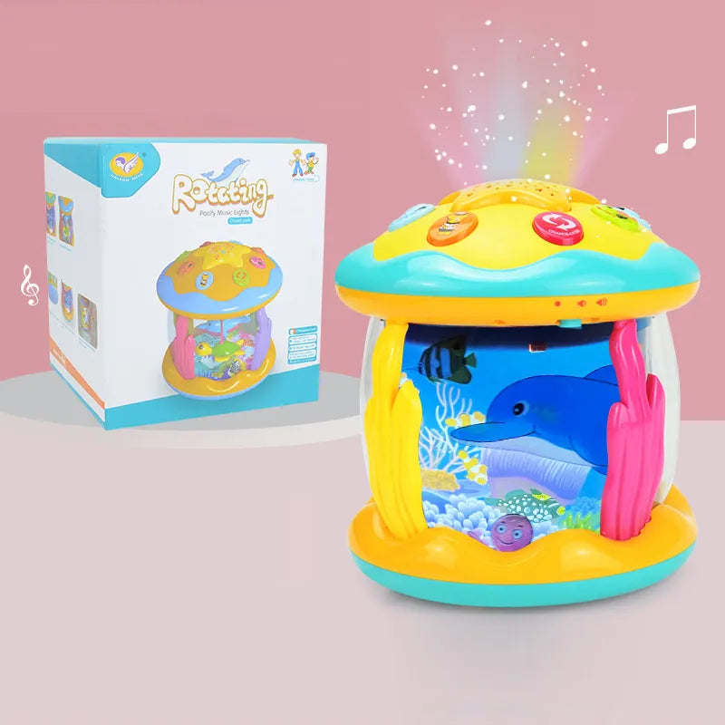 Ocean Light Rotary Projector Musical Toys