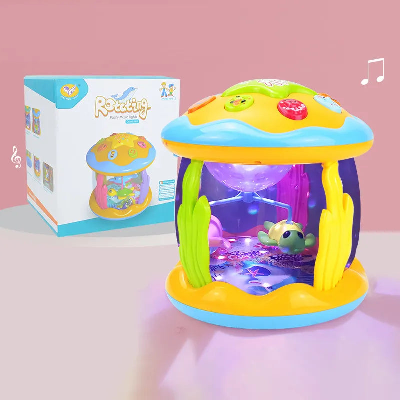 Ocean Light Rotary Projector Musical Toys